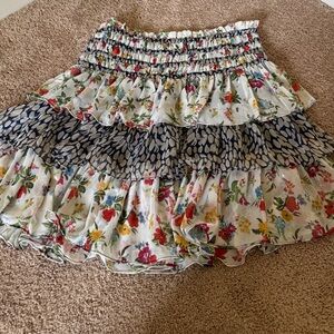Current Air brand tiered mini skirt from ANTHROPOLOGIE- size medium